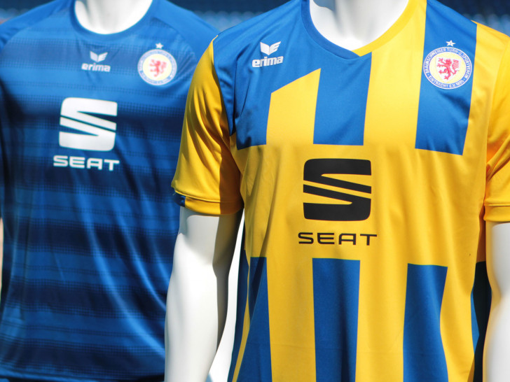 Das neue Heimtrikot für die Saison 2019/20. Foto: Eintracht Braunschweig