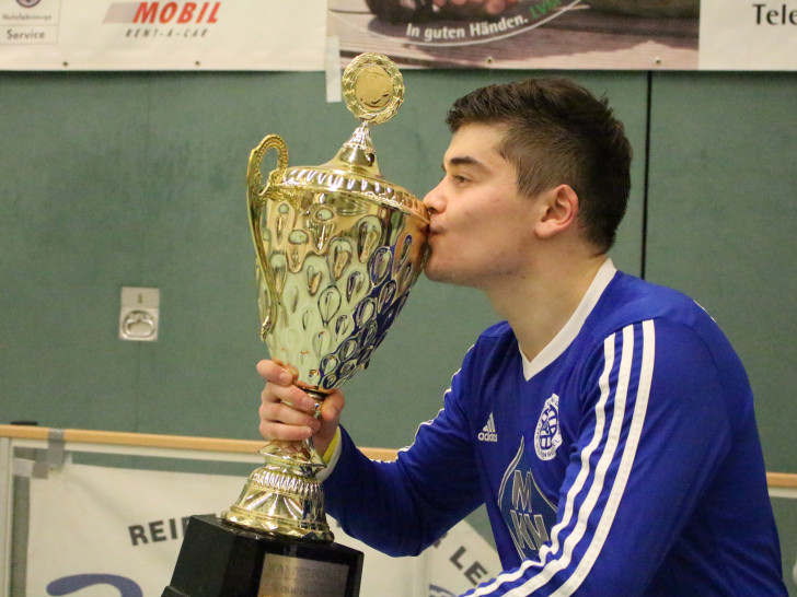 André Groß brachte den BVG mit dem Tor im Halbfinale auf Erfolgskurs. Foto: Nick Wenkel