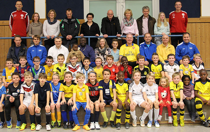 Spaß stand im Vordergrund in der Sporthalle in Cremlingen. Foto: privat