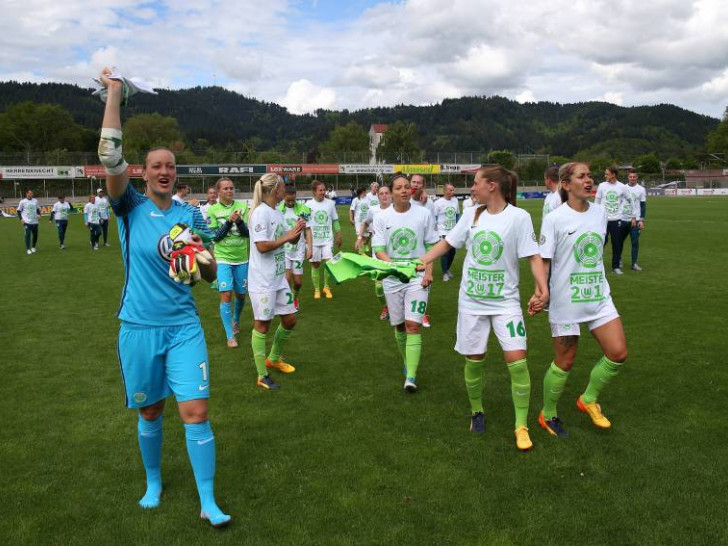 Der aktuelle Deutsche Meister VfL Wolfsburg-Frauen wird am 24. August im Trainingslager in Kitzbühel auf den FC Chelsea treffen. Foto: imago/regios24