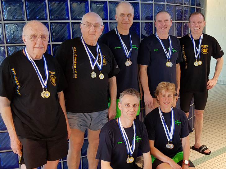 Braunschweig Mannschaft Sammelt Medaillen in Einbeck Foto: SSG Braunschweig