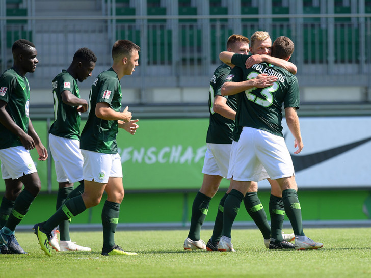 Die U23 des VfL Wolfsburg bleibt damit im 13. Spiel in Folge ungeschlagen. Foto: Moritz Eden/Archiv
