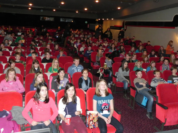 Unterricht im Kino – Kinder und Jugendliche lernen mithilfe von Filmen. Archivfoto: Stadt Goslar 