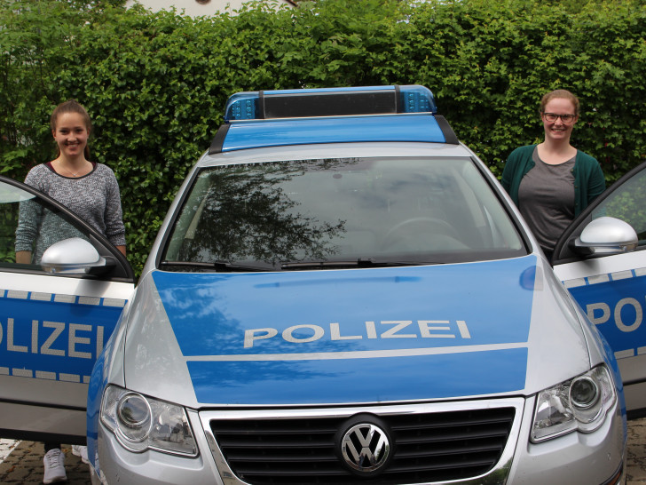 Lina Heidrich (links) und Alina Konrad in einem Interview mit regionalHeute.de. Foto: Robert Braumann