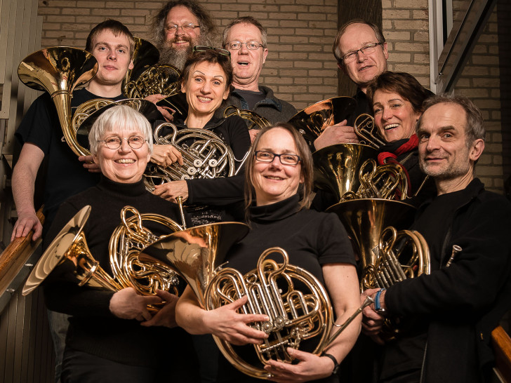 Die Hornbläser der Musikschule Wolfsburg. Foto: Stadt Wolfsburg