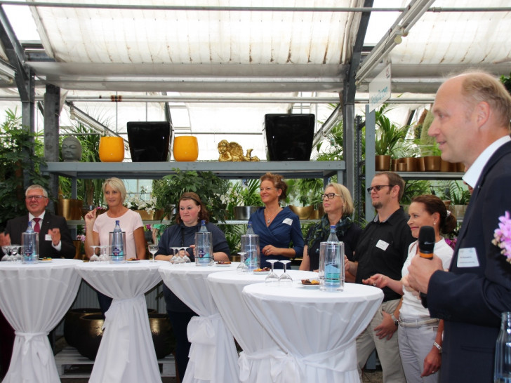 Unternehmer-Talk im Café Flora auf Einladung der Lebenshilfe Braunschweig: „Es ist mehr möglich und einfacher als man denkt.“
Foto: Elke Franzen | Lebenshilfe Braunschweig