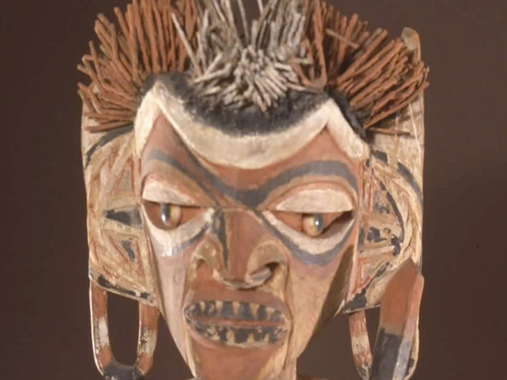 Malanggan-Figur. Foto: Städtisches Museum Braunschweig, Dirk Scherer 