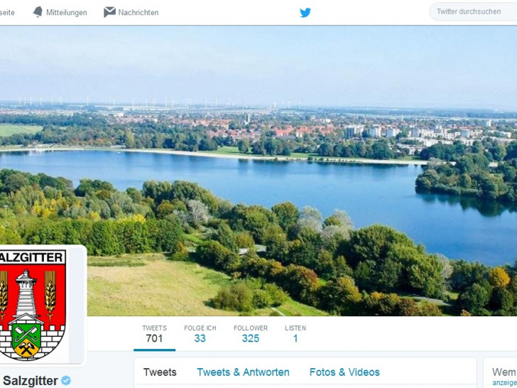 Die Stadt freut sich über viele Follower. Foto: Stadt Salzgitter