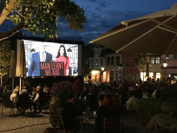 Impressionen vom Helmstedter Open-Air-Kino 2016. Foto: Andreas Warmbein