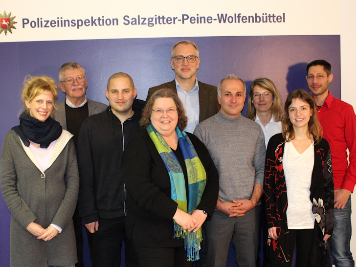 Vertreter der Partnerorganisationen, die den Safer Internet Day in Salzgitter durchführen.