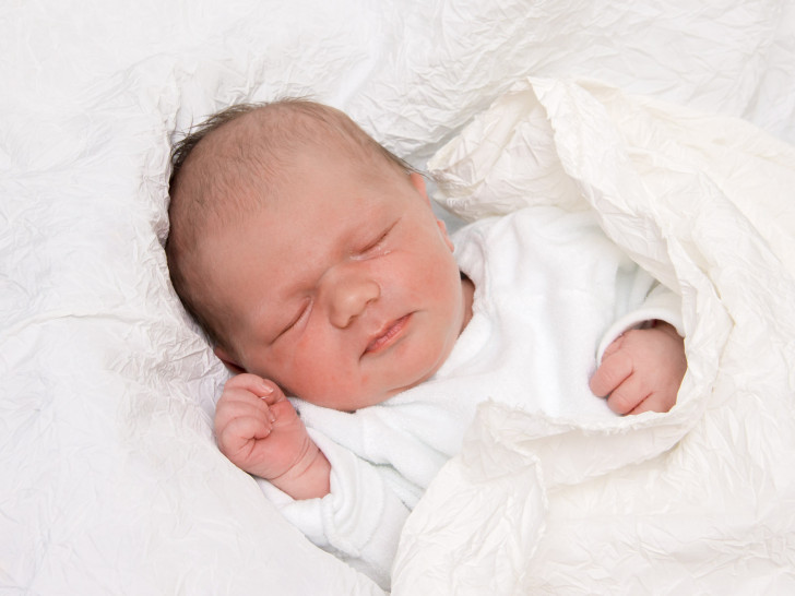 Willkommen: Lotta Mathilda Dreßel. Foto: Städtisches Klinikum
