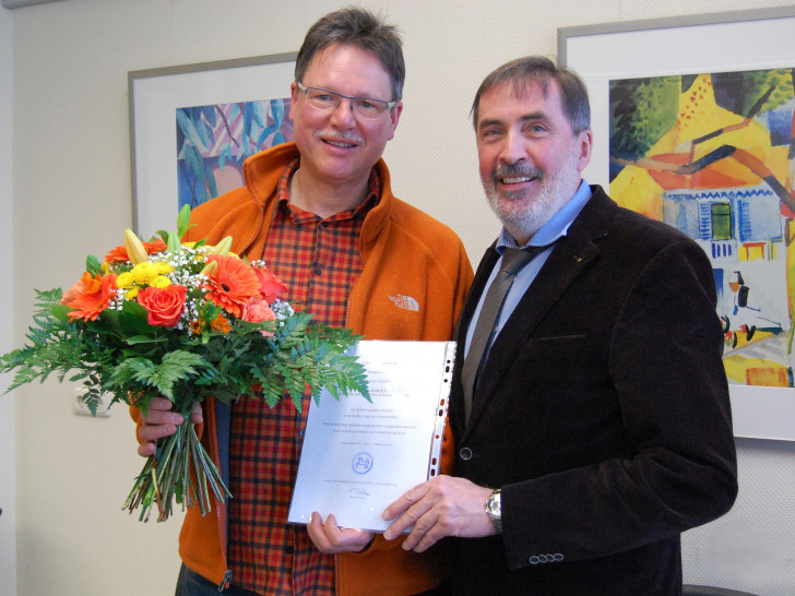 Studiendirektor Thomas Meyer (links) und Oberstudiendirektor Peter Walte. Foto: CGLS