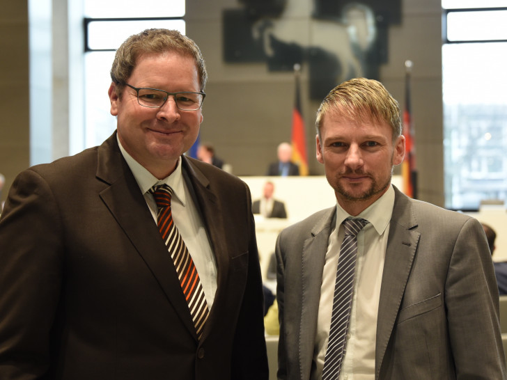 Marcus Bosse (li.) und Stefan Klein. Foto: SPD