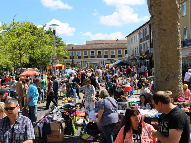 Der Flohmarkt ist meist gut besucht. Foto: CDU
