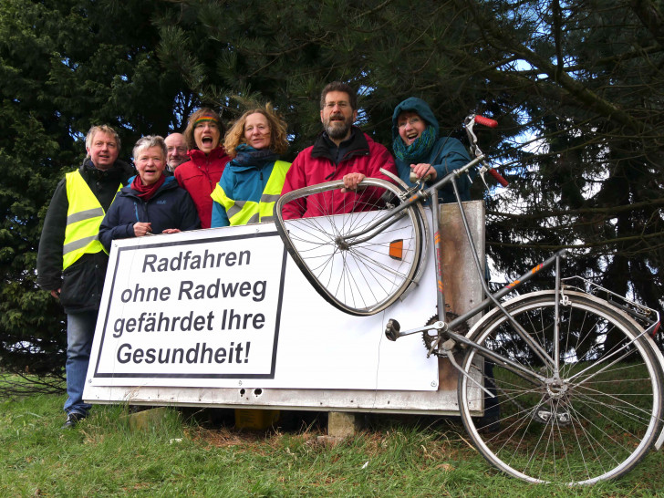 Die Radweginitiative Evessen plant eine Radtour zum Niedersächsischen Landtag, um dort auf ihr Ansinnen aufmerksam zu machen. Foto: Heiko Judith