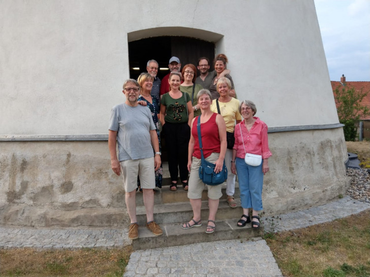 Besuch in der Windmühle in Wendhausen. Foto: Gemeinde Lehre