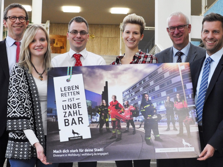 Die Stadt Wolfsburg unterstützt das Ehrenamt mit dem Label "Du bist unbezahlbar". Foto: Stadt Wolfsburg