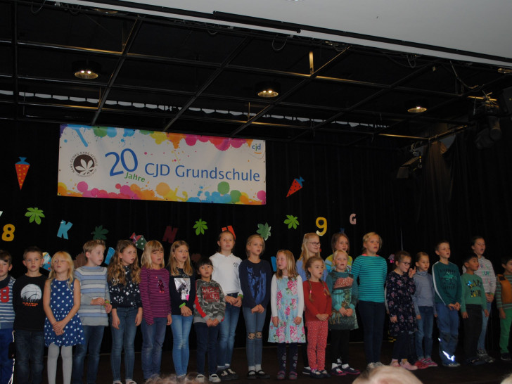 Die Grundschüler der CJD Montessori Schule.
Foto: CJD Braunschweig