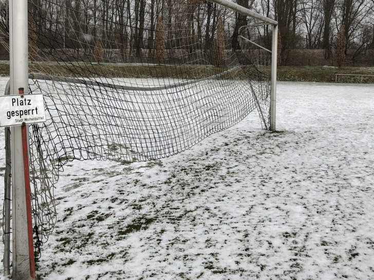Sportplätze sollen aufgrund der Witterung geschont werden. Foto: Raedlein/Stadt Wolfenbüttel