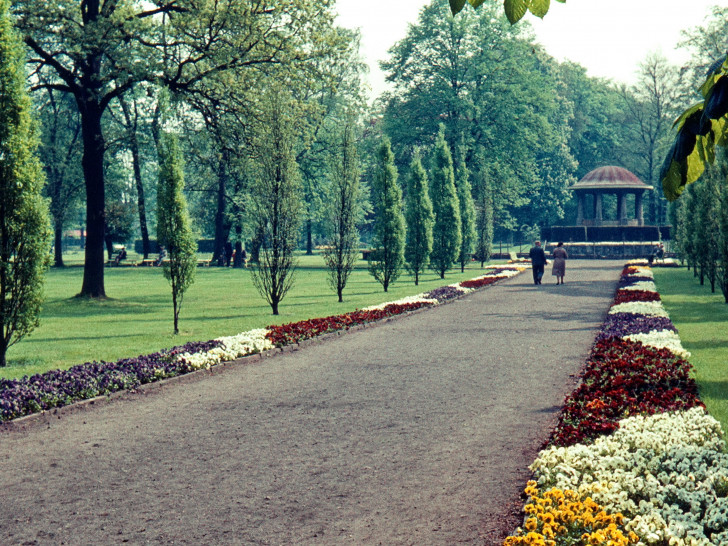 Eins der Motive im Kalender: Der Stadtpark im Jahr 1960.

Foto: Peiner Stadtarchiv