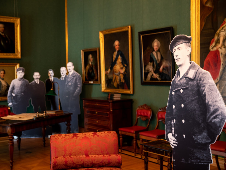 Revolutionäre im Arbeitszimmer des Schlossmuseums.
Foto: M. Kruszewski/Schlossmuseum