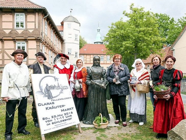 Der Kräutermarkt ist ein Themen-Markt, der alles präsentiert, was im Zusammenhang mit Kräutern steht. Foto: Kulturverein Fallersleben