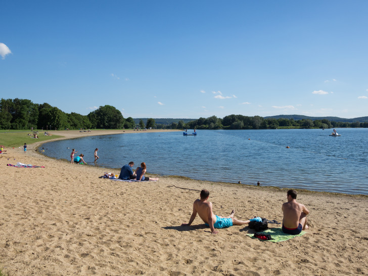 Die Sommerferien laden zum Baden am Salzgittersee ein. Foto: André Kugellis/Stadt Salzgitter