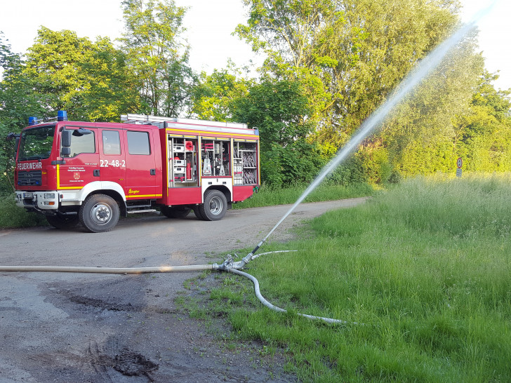 Feuerwehr Groß Flöthe 24 Stunden im Einsatz. Foto: Privat