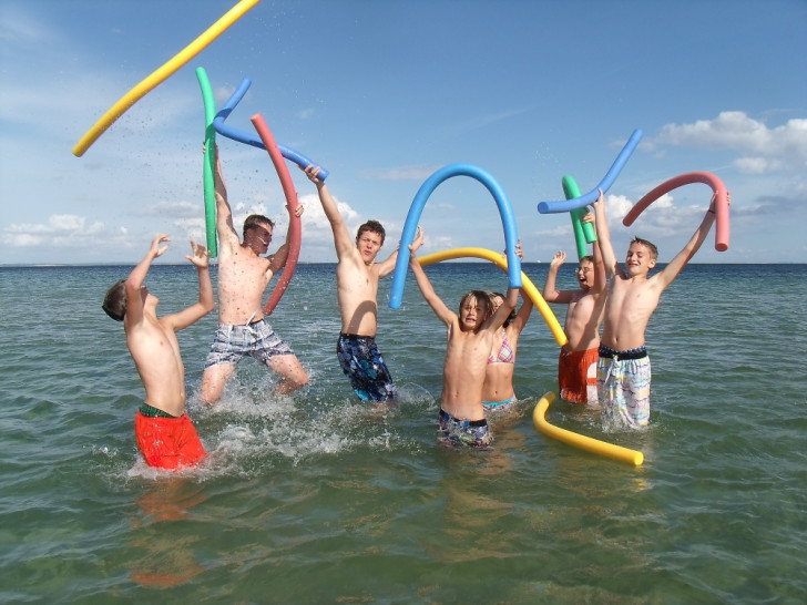 Sommerfreizeit an der dänischen Nordsee mit dem Jugendfreizeitzentrum. Foto: Jugendfreizeitzentrum