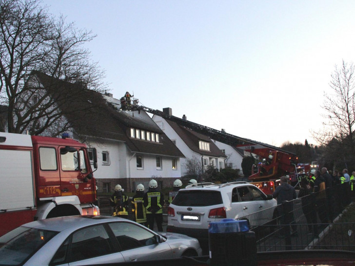 Die Bewohner hatten bereits versucht das Feuer mit einem Feuerlöscher einzudämmen. Foto: Feuerwehr Goslar