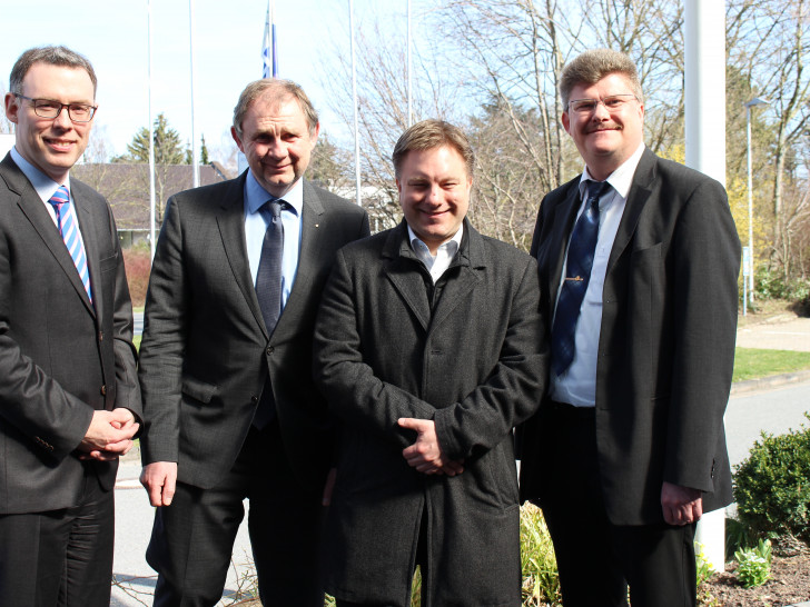 Stefan Wittkop, Harald Zahrte, Jan Edo Albers und Alexander Hoppe. Foto: Eva Sorembik 