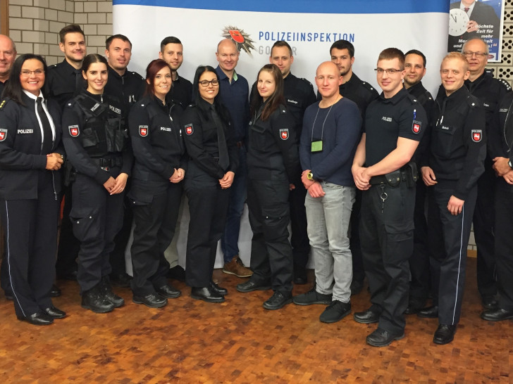 Die neuen Beamten: Die im Text angesprochenen Bachelor-Studenten sind nicht abgebildet. Foto: Polizeiinspektion Goslar