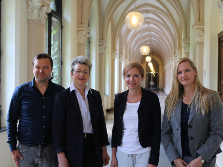 Thomas Seliger, Cordula Müller, Dr. Andrea Hanke und Stefanie Hälig (von links), Foto: Robert Braumann