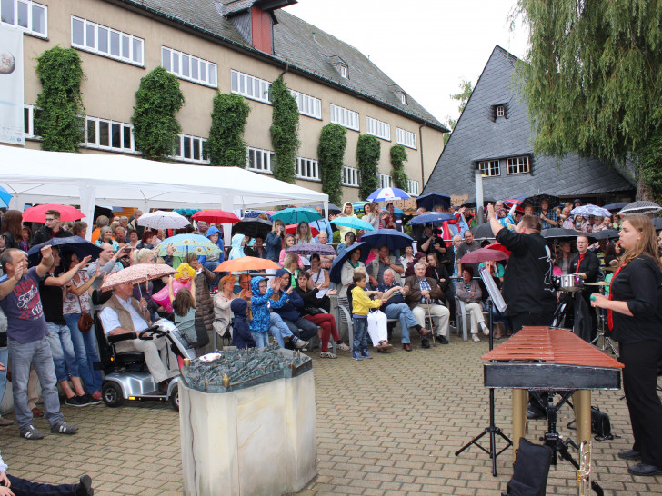 Das Goslarer Altstadtfest ist zu Ende und verabschiedete sich mit Regen. Der guten Laune tat das jedoch keinen Abbruch. Fotos: Anke Donner 
