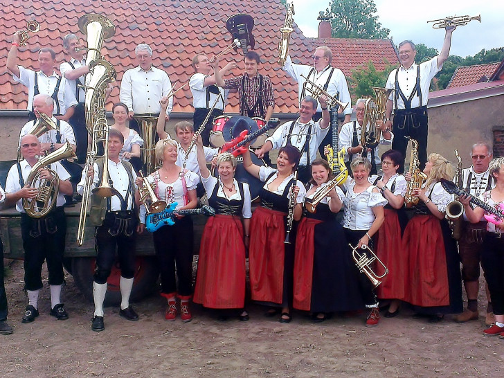 Es wird musikalisch beim zünftigen Wies'n-Frühstück 2015. Foto: Privat
