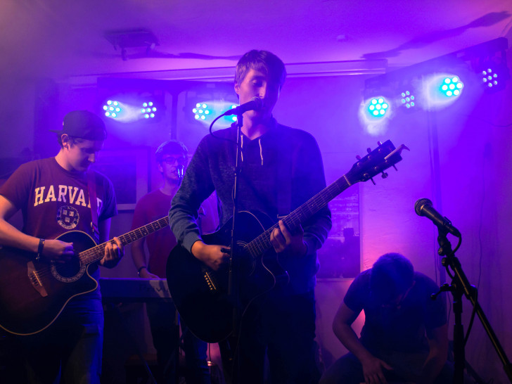 Die Band Over Easy eröffnete den Abend. Text und Fotos: Antje Hanne