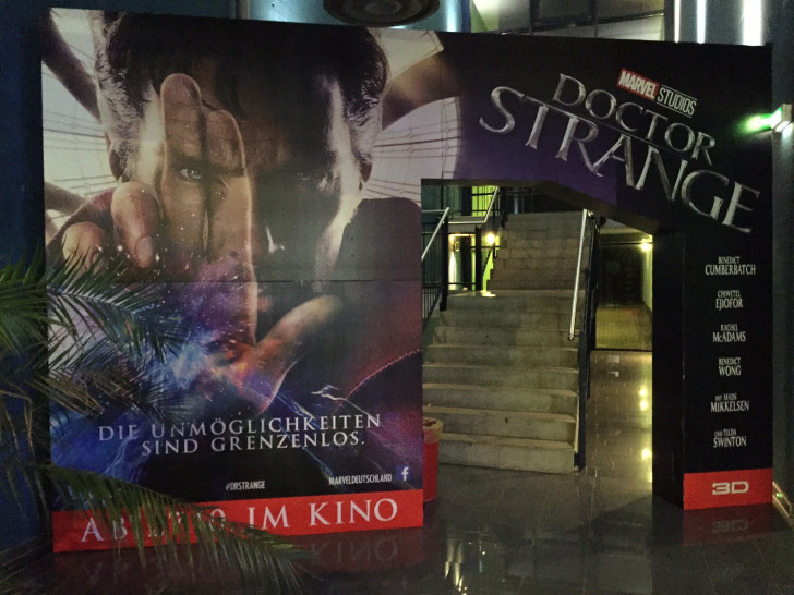 Seit Donnerstag läuft im Goslarer Cineplex der Superhelden-Steifen "Doctor Strange". Foto: Anke Donner 