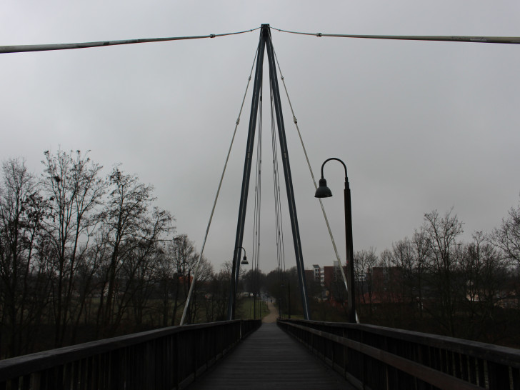 Die Hertha-Peters-Brücke soll einer Probebelastung unterzogen werden. Foto: Frederick Becker