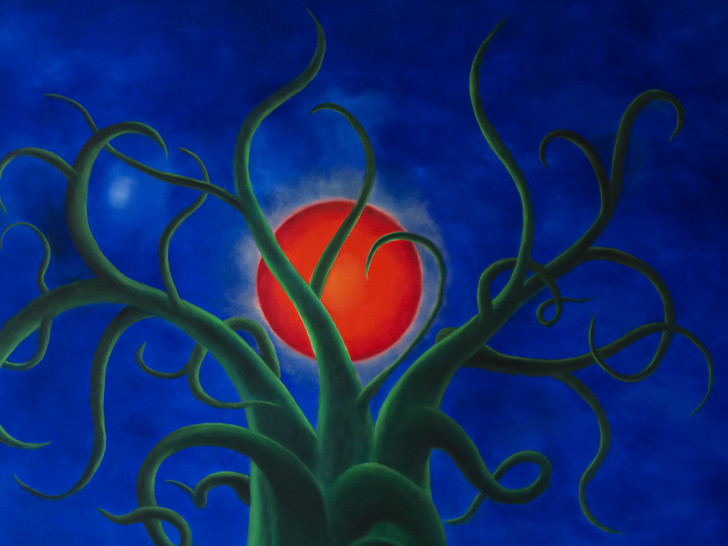 Bild aus der Ausstellung "innere Welten". Foto: Privat
