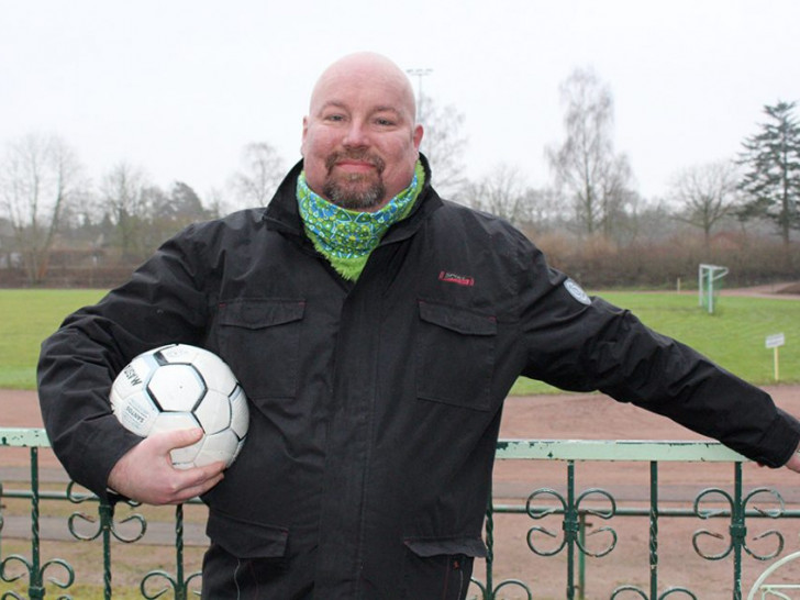 Ingo Mühlberg war Fußballfan durch und durch. Foto: Frank Vollmer/Archiv