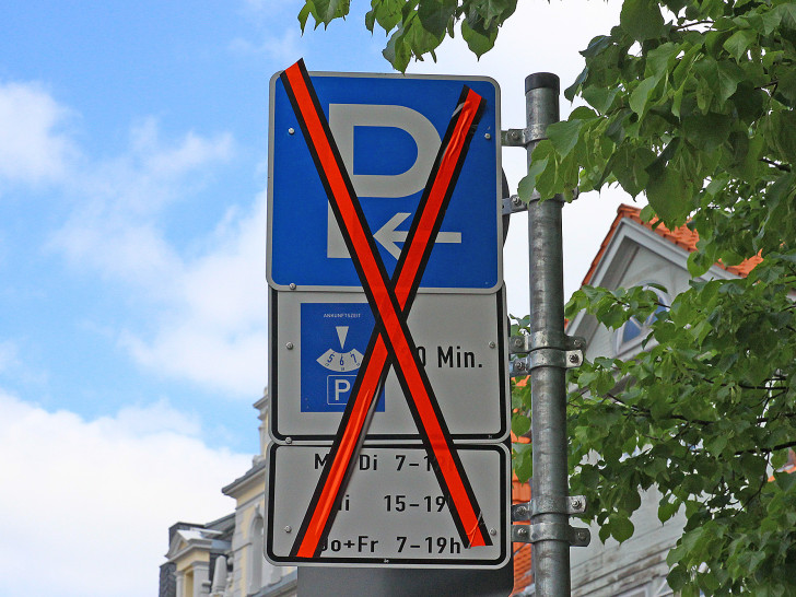 Parkplatz gesperrt. Symbolfoto: Archiv
