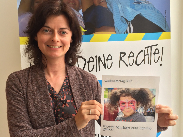 Kinderbeauftragte Katrin Binius plant den Aktionstag in Wolfsburg. Foto: Stadt Wolfsburg