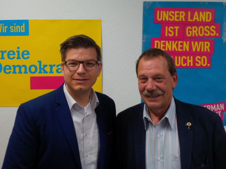 Björn Försterling und Thomas Fach. Foto: FDP