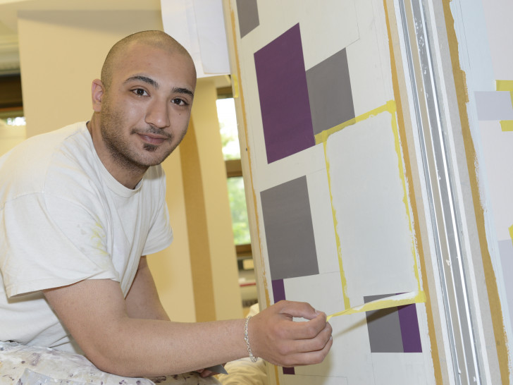 Flüchtlinge für das Handwerk zu begeistern, gelingt der Handwerkskammer gut. Foto: Susanne Gnamm/HWK Reutlingen