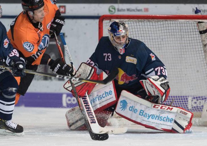 Die Grizzlys müssen am Donnerstag sicherlich kein Verschieben des Tores durch Leggio befürchten. Foto: imago/GEPA pictures/Archiv
