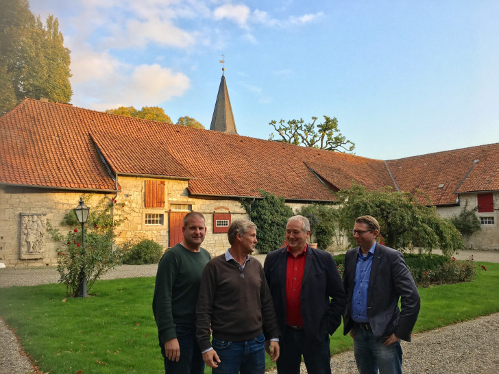  v. l. n. r. Christian Sell, Alexander v. Veltheim, Frank Oesterhelweg und Marco Kelb.

Foto: privat