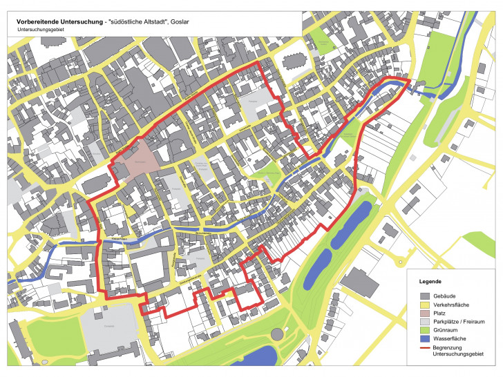 In diesem Gebiet werden derzeit erste Untersuchungen durchgeführt. Foto: Stadt Goslar