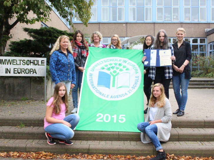 Die Leibniz-Realschule erhielt zum siebten Mal in Folge die Auszeichnung "Umweltschule in Europa". Foto: Max Förster