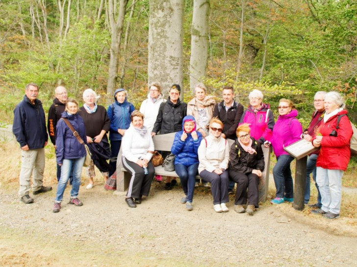 Die polnischen und deutschen Teilnehmerinnen und Teilnehmer bei ihrer Wanderung im Harz.
Foto: privat
