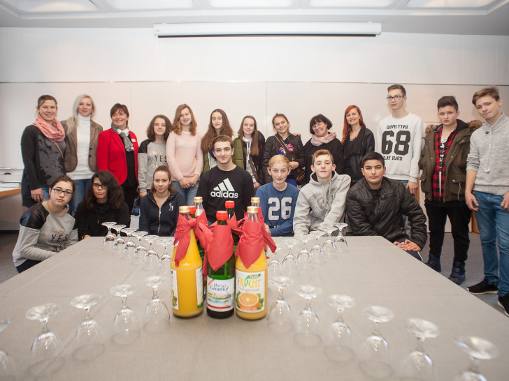 Schülerinnen und Schüler aus Goslar und Kakanj. Foto: Alec Pein